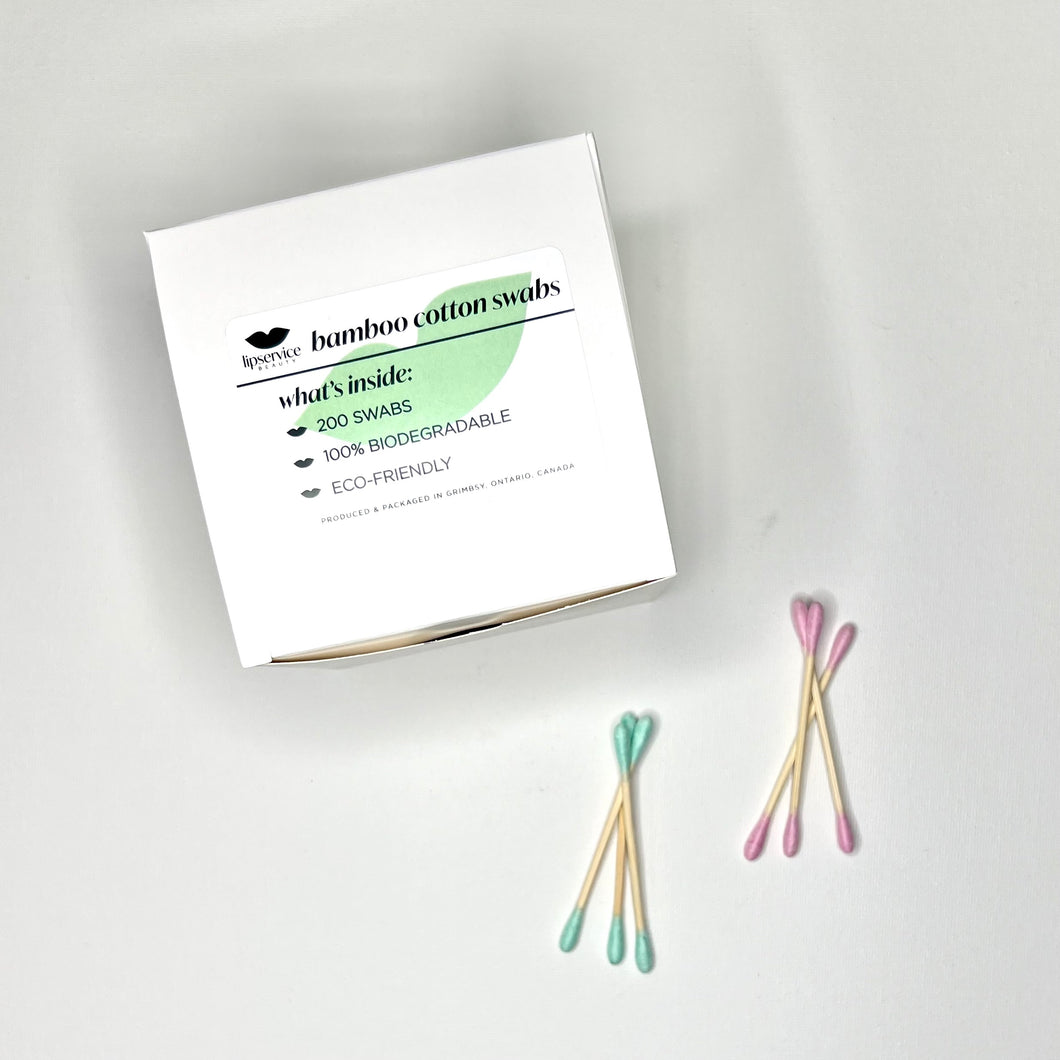 Bamboo Eco-Friendly Cotton Swabs