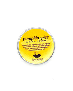 Pumpkin Spice Vegan Lip Scrub