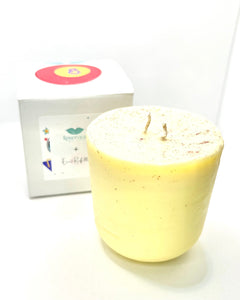 Eco Friendly Refill Candle + Glass Vessel