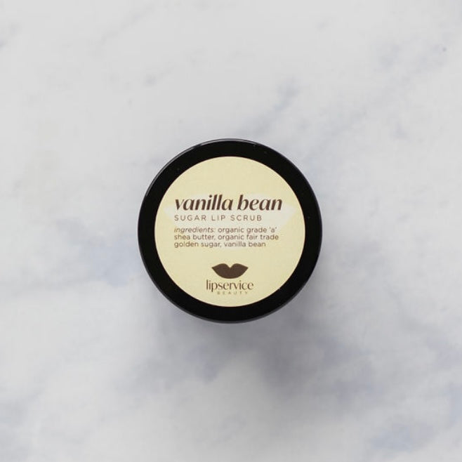 Vegan Lip Scrub: vanilla bean