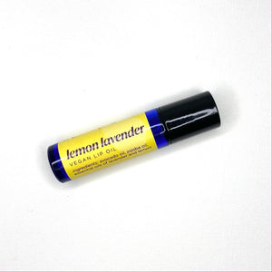 Vegan Lip Oil - lemon lavender